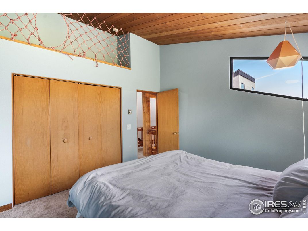 Bedroom, Interior, Wooden Ceilings