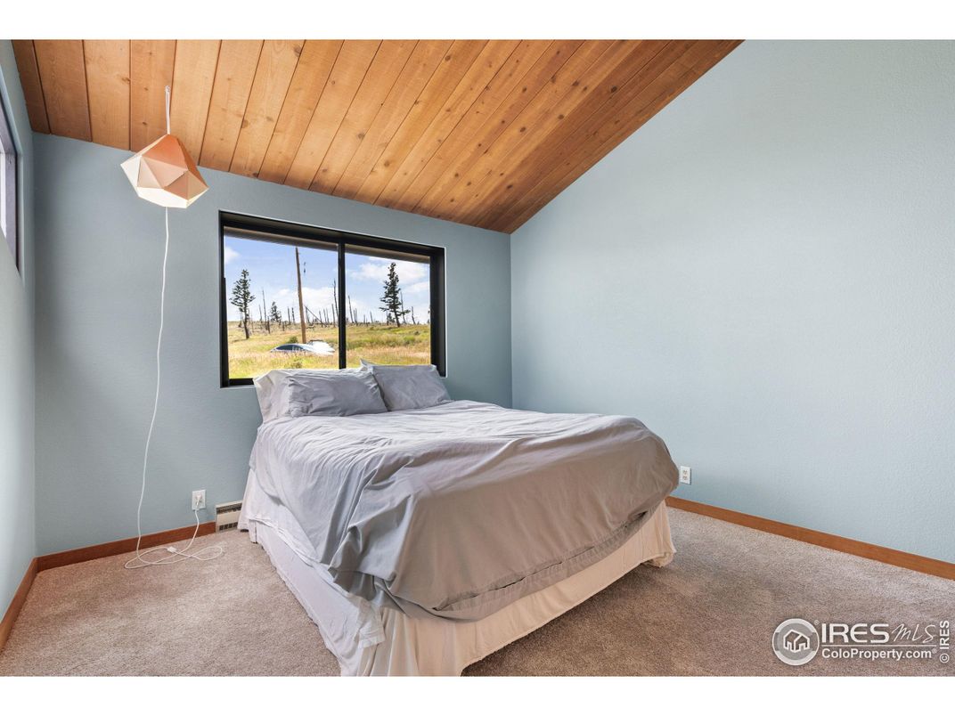 Bedroom, Interior, Wooden Ceilings