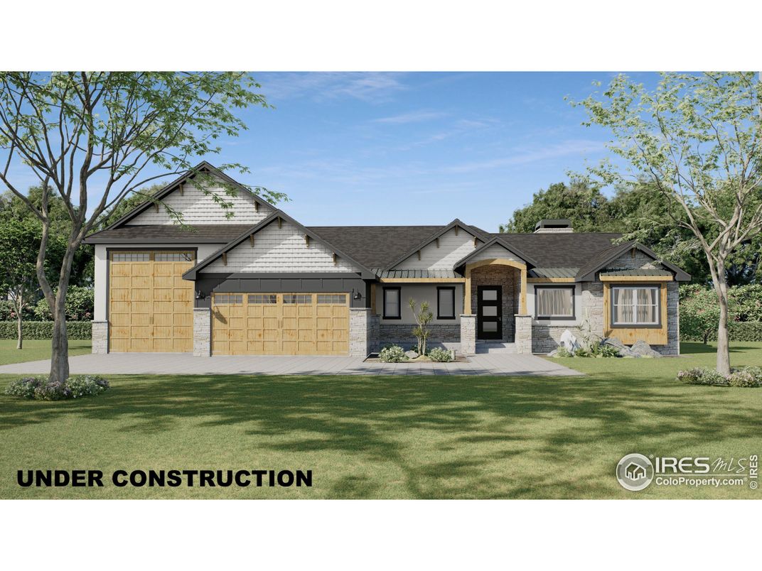 Attached, Backyard, Exterior, Facade, Brick Traditional