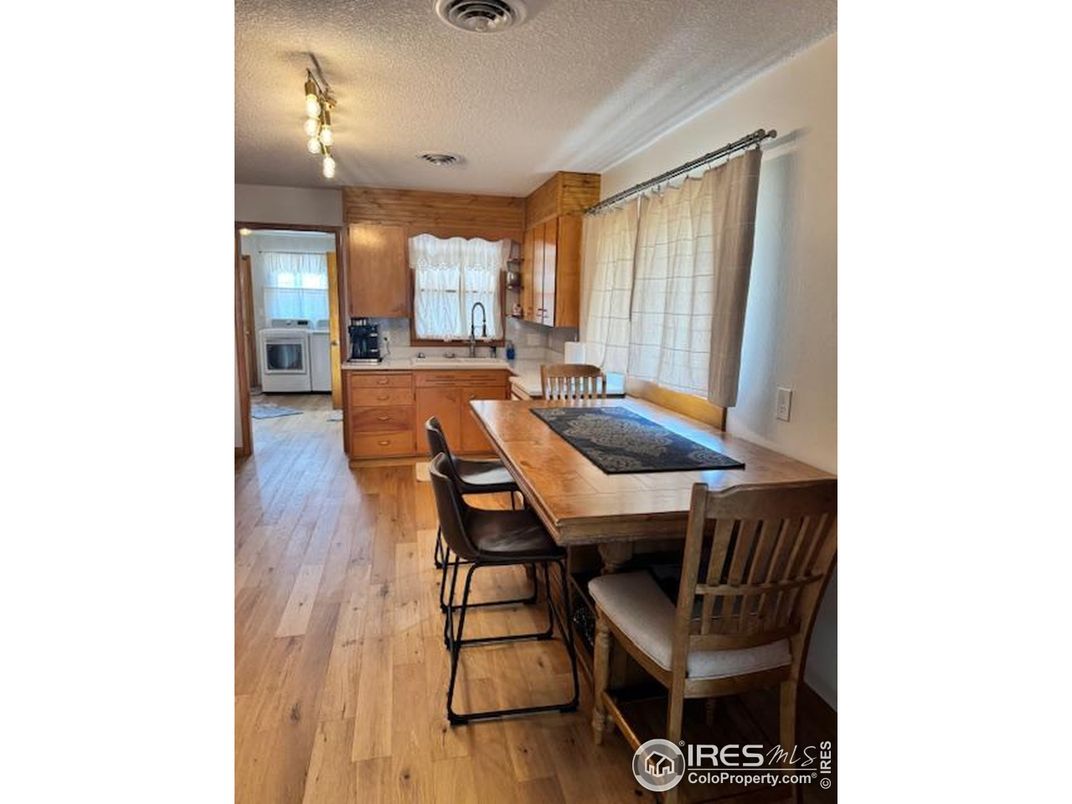 Dining room, Interior, Wood Texture Flooring