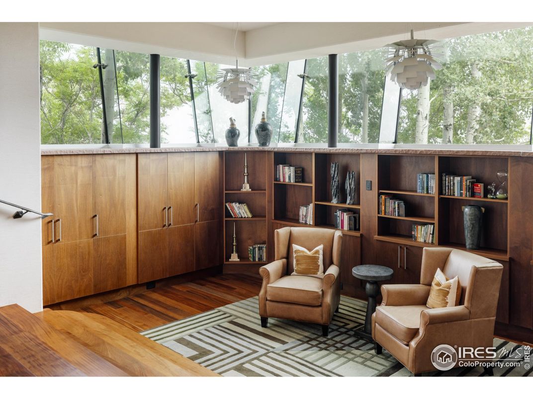 Interior, Sun Room, Wood Texture Flooring