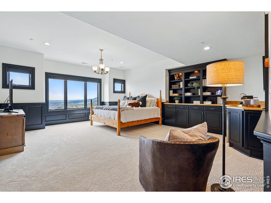 Bedroom, Chandelier, Interior, Recessed Lighting, Water