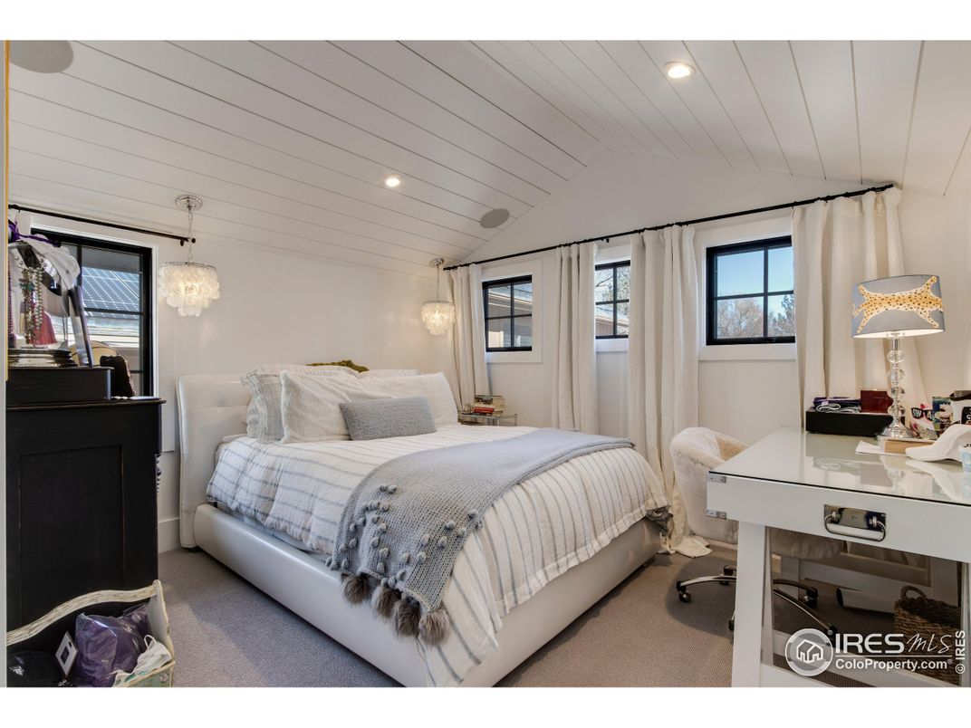 Bedroom, Home Office, Interior, Pendant Lights, Recessed Lighting