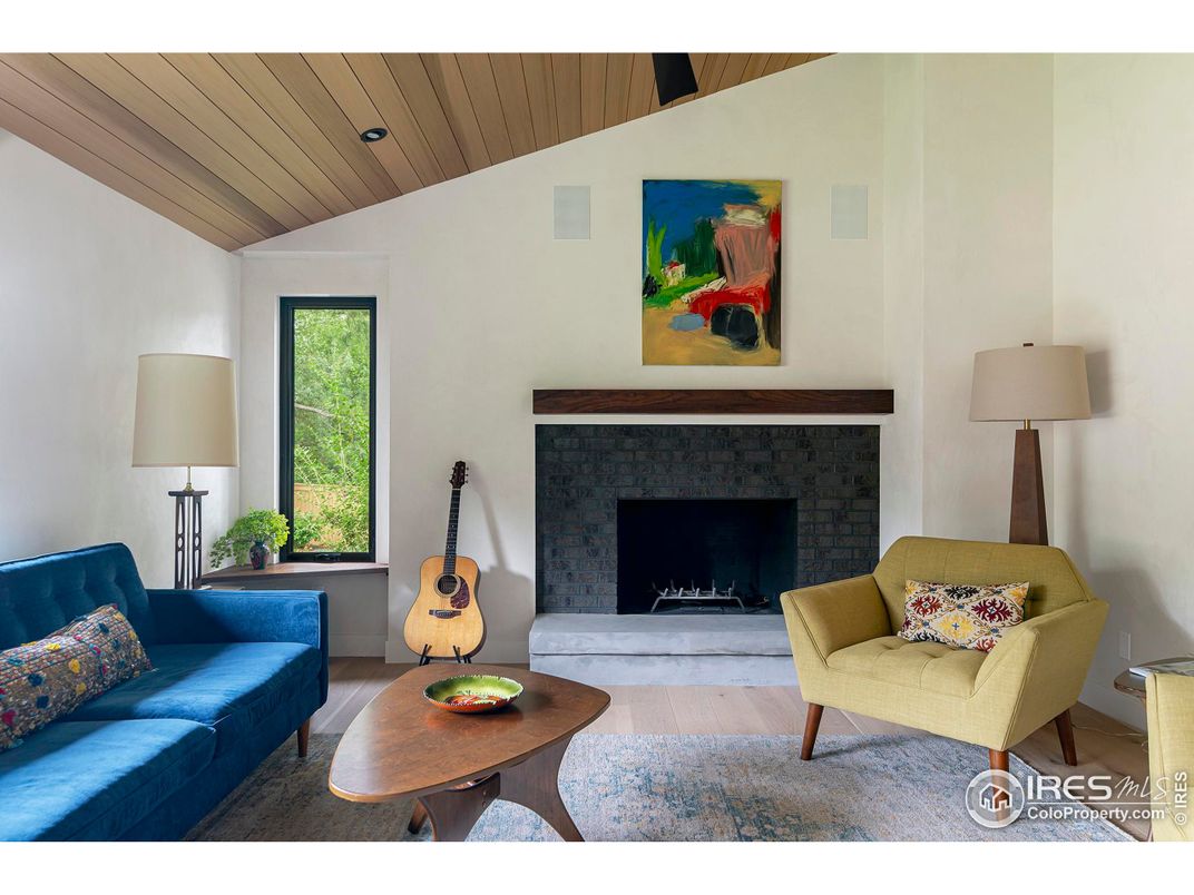 Fireplace, Interior, Living room, Wooden Ceilings, Wood Texture Flooring