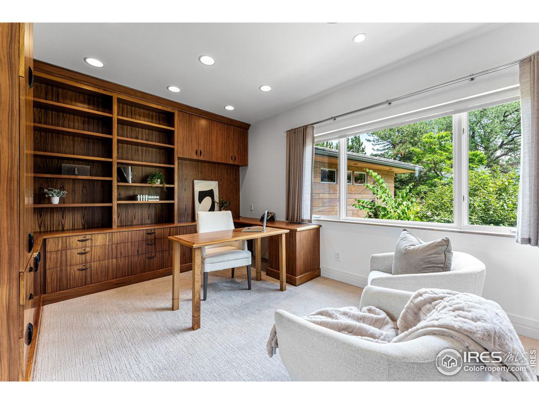 Home Office, Interior, Recessed Lighting