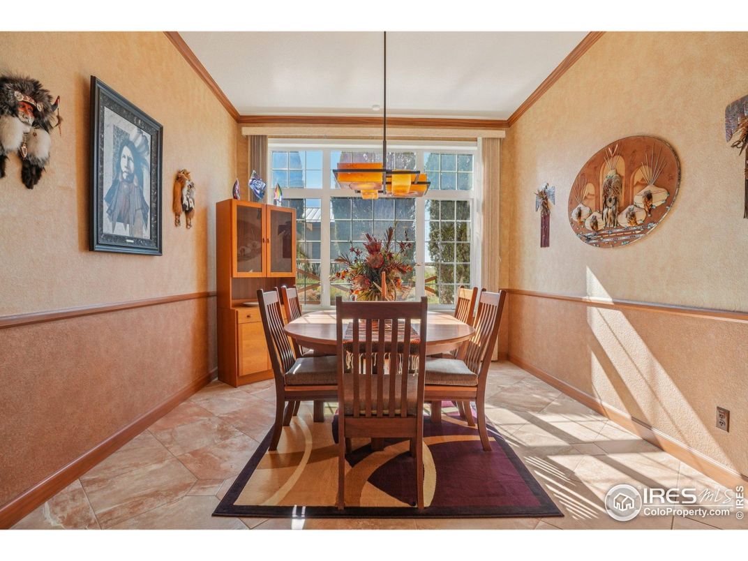 Dining room, Interior, Pendant Lights