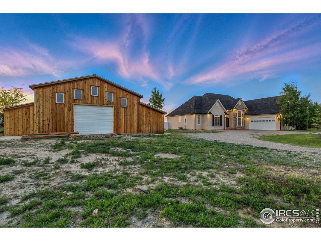 Attached, Backyard, Detached Garage, Exterior, Facade, None
