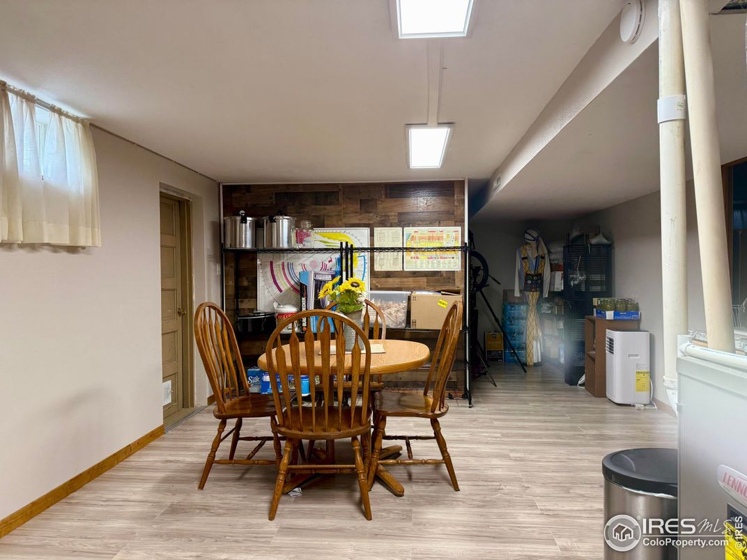 Dining room, Interior, Wood Texture Flooring, Wooden Walls