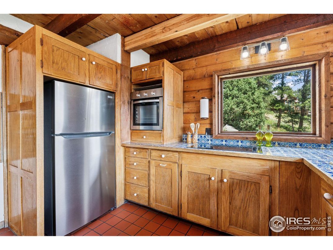 Interior, Kitchen, Stainless Steel Appliances, Wooden Beams, Wooden Ceilings, Wooden Walls