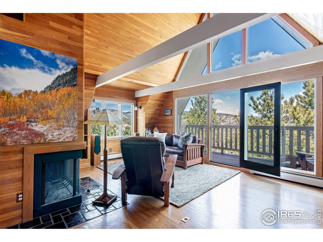 Fireplace, Interior, Living room, Wooden Ceilings, Wood Texture Flooring, Wooden Walls