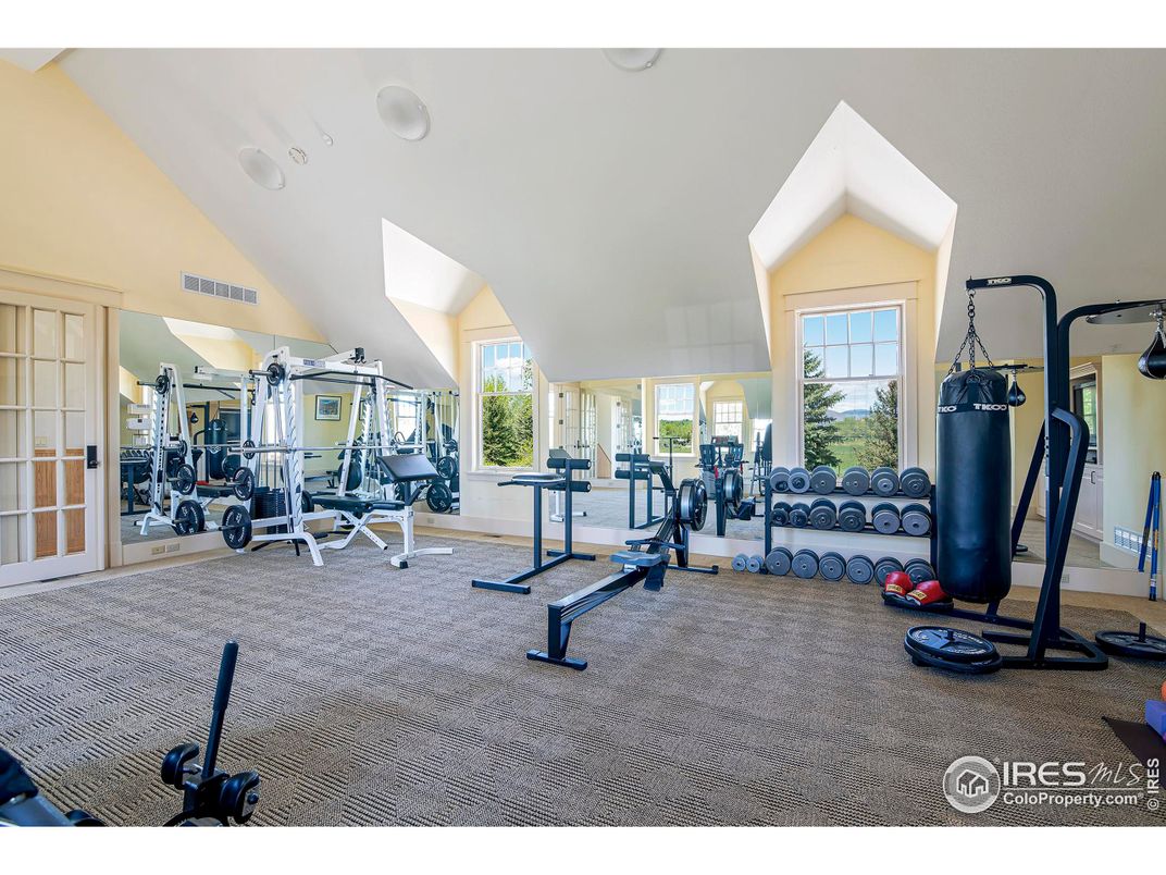 Fitness Equipment, Gym, Interior