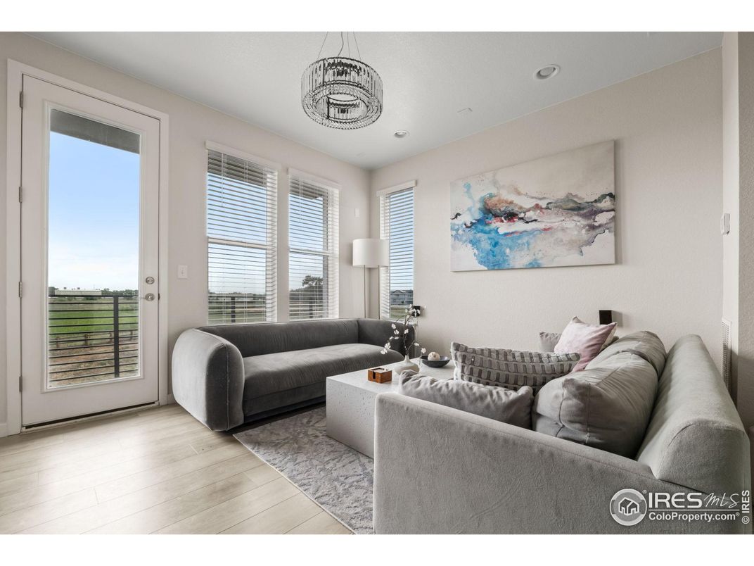 Interior, Living room, Pendant Lights, Wood Texture Flooring