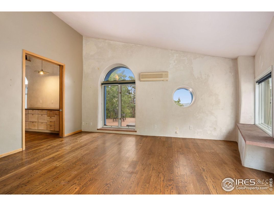 Empty room, Interior, Wood Texture Flooring