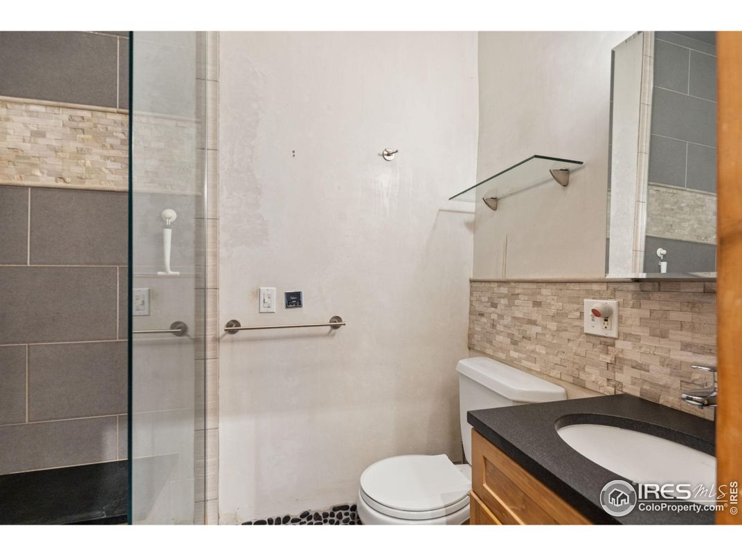 Bathroom, Glass Shower, Interior