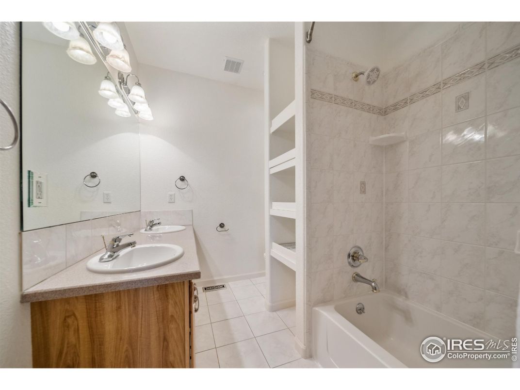 Bathroom, Dual Sink Vanities, Interior, Marble Walls