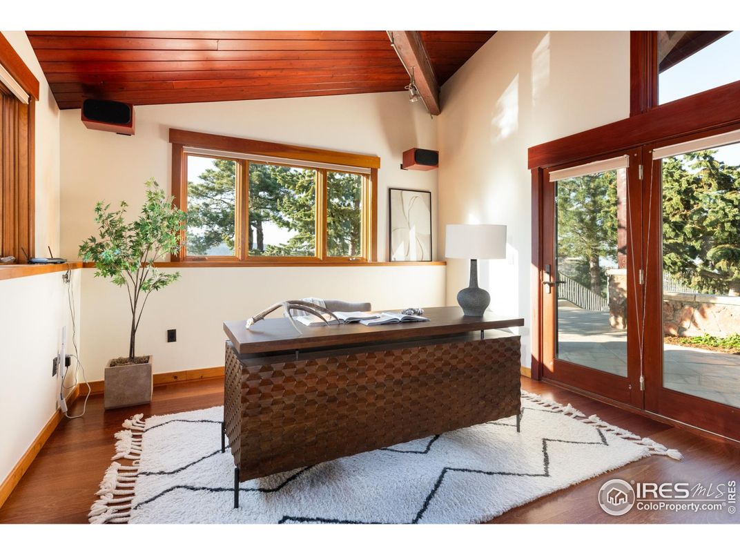 Home Office, Interior, Wooden Beams, Wooden Ceilings, Wood Texture Flooring