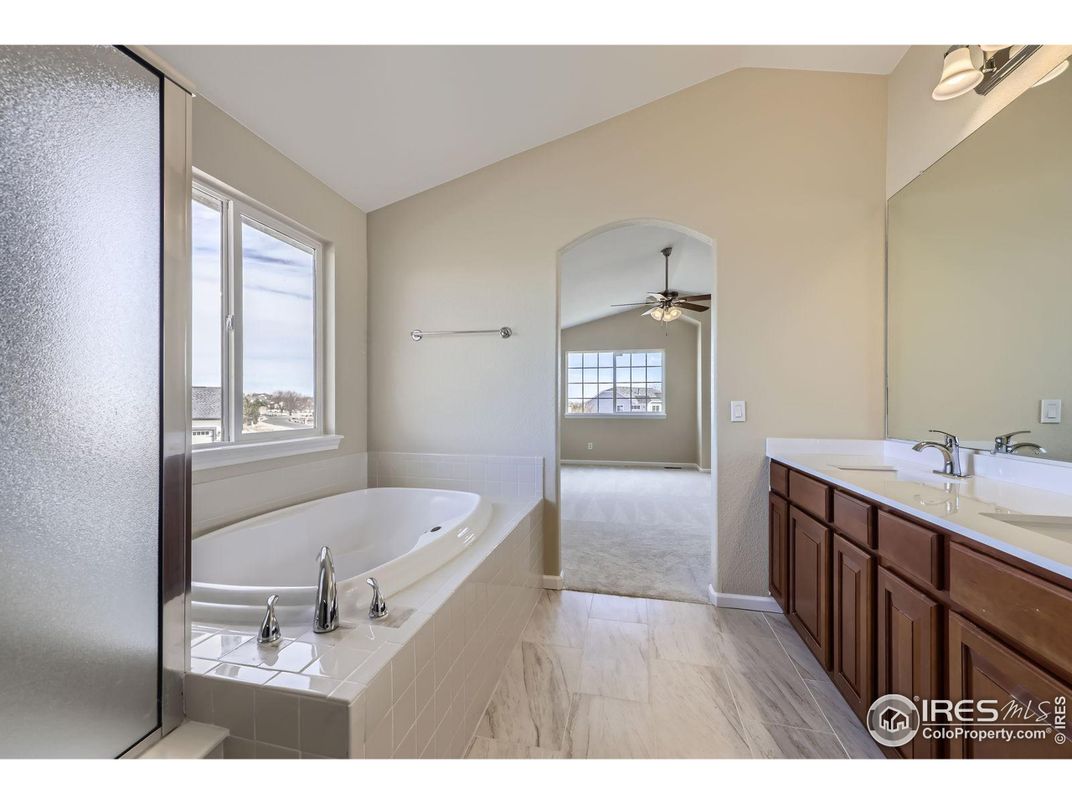 Bathroom, Dual Sink Vanities, Interior, Marble