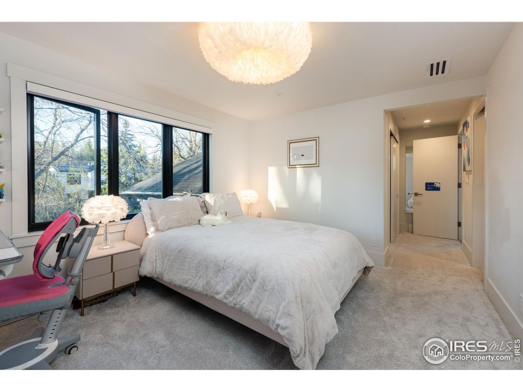 Bedroom, Chandelier, Interior, Recessed Lighting