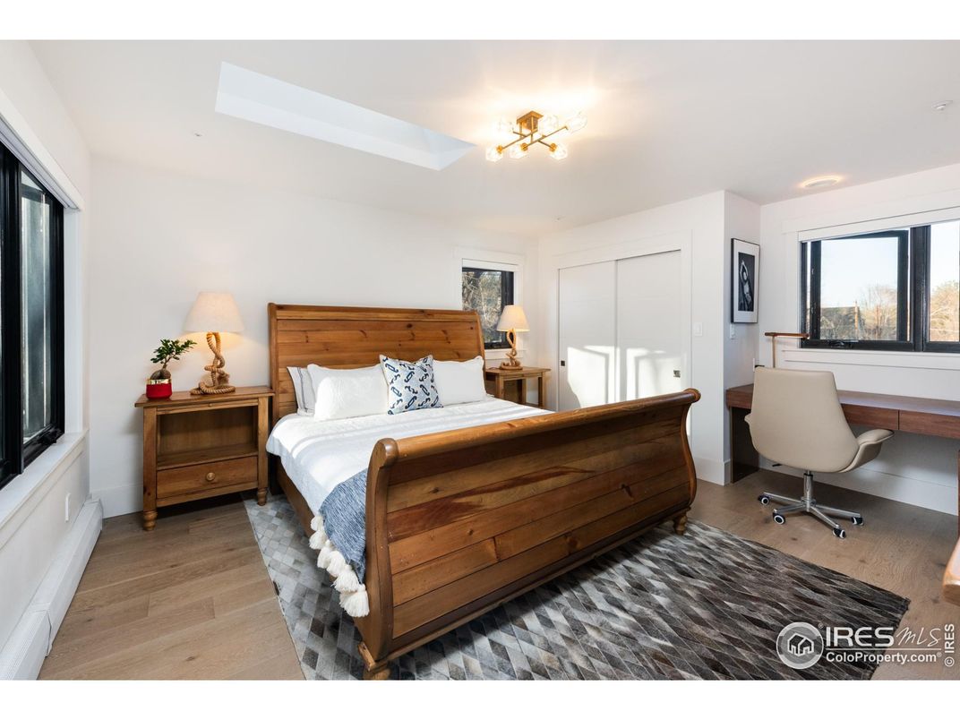 Bedroom, Home Office, Interior, Wood Texture Flooring