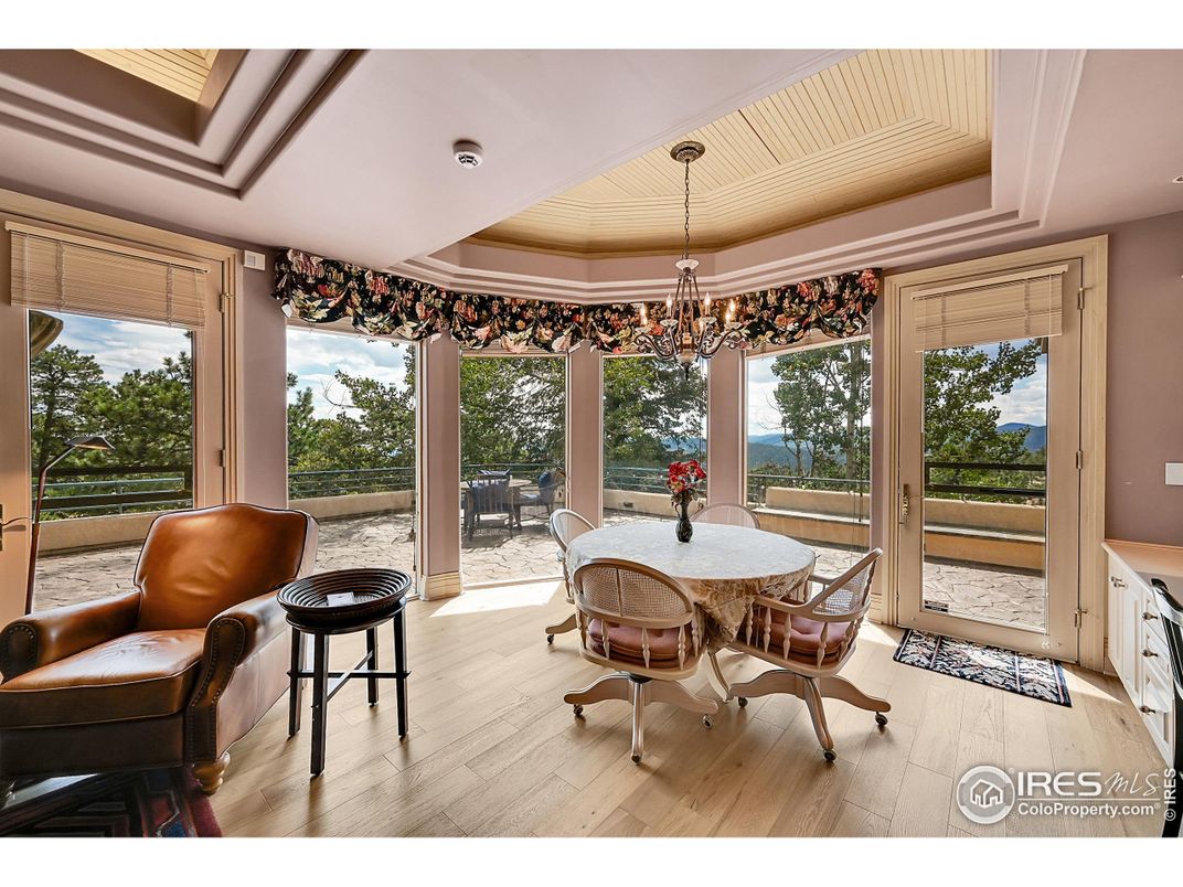 Chandelier, Dining room, Interior, Pendant Lights, Wood Texture Flooring