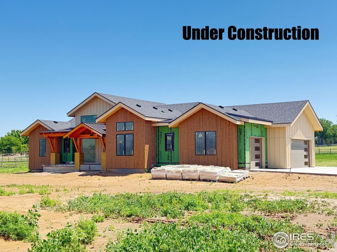 Attached, Backyard, Exterior, Facade, Farmhouse