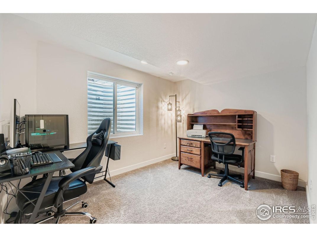 Home Office, Interior, Recessed Lighting