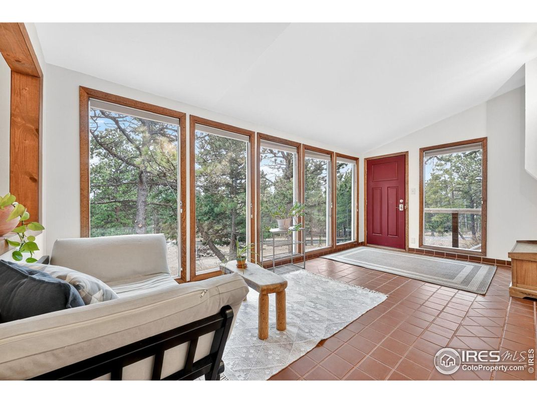 Interior, Sun Room, Wood Texture Flooring