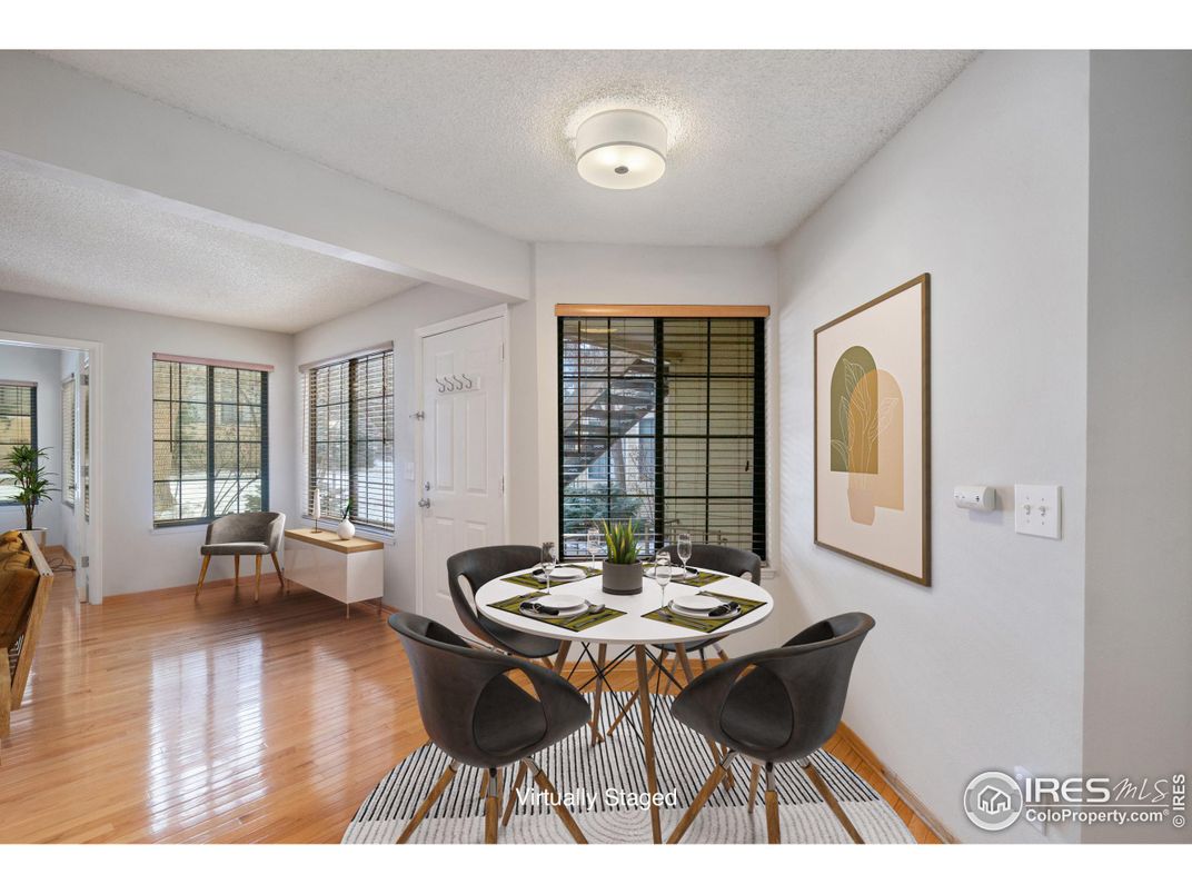 Dining room, Interior, Wood Texture Flooring