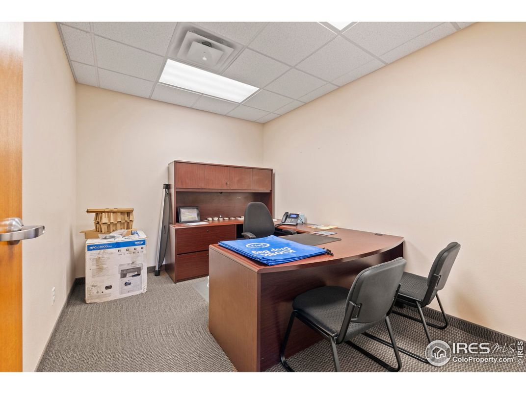 Home Office, Interior, Recessed Lighting