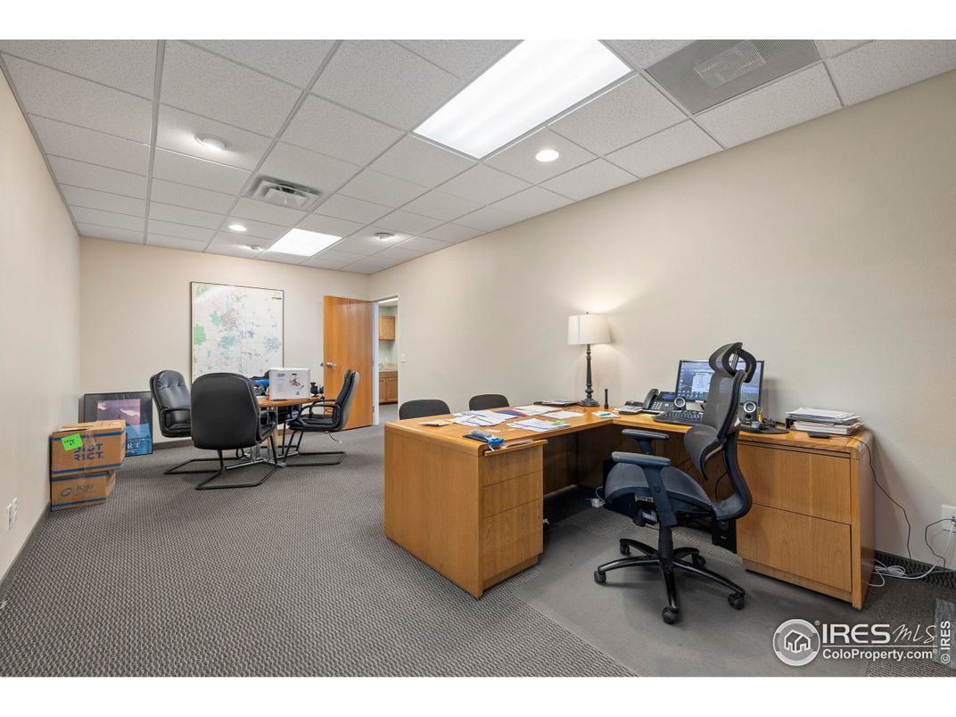 Home Office, Interior, Recessed Lighting