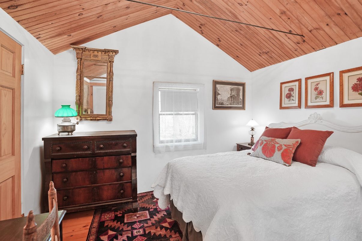 Bedroom, Interior, Wooden Ceilings, Wood Texture Flooring