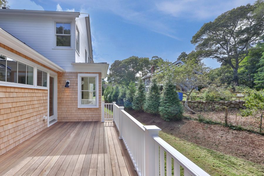 Exterior, Wood Texture Flooring
