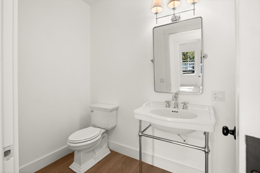 Bathroom, Interior, Wood Texture Flooring