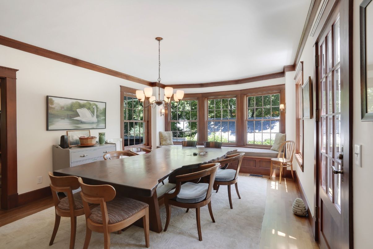 Chandelier, Dining room, Interior, Pendant Lights, Wood Texture Flooring