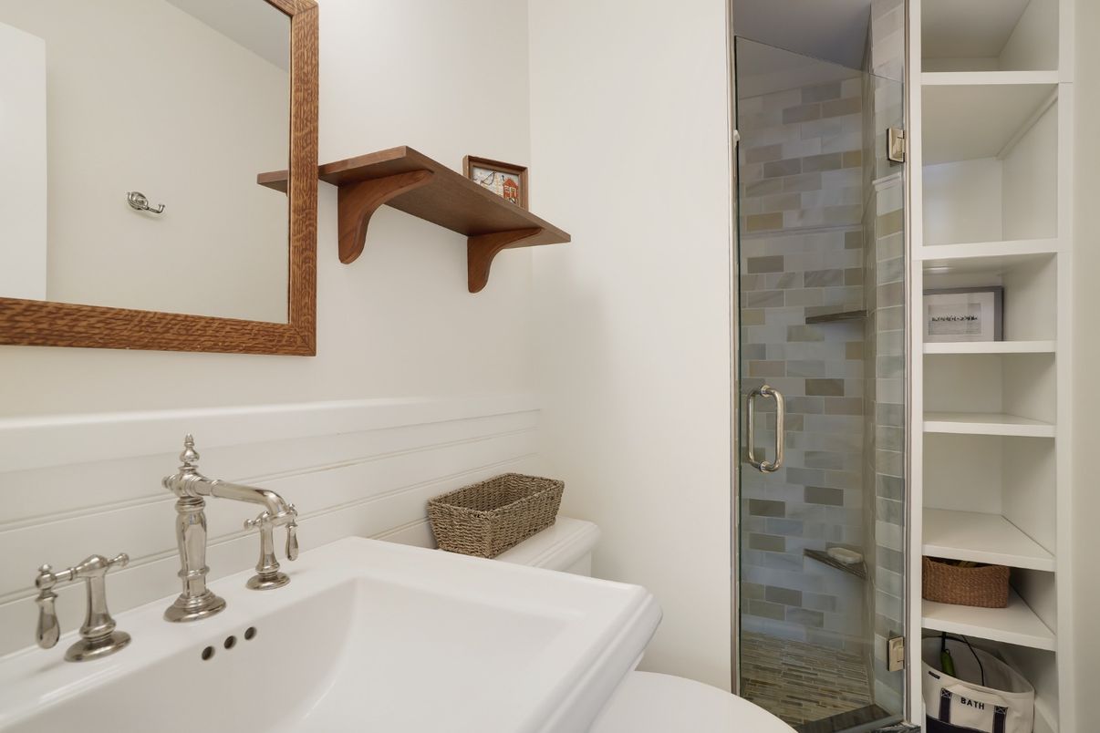 Bathroom, Glass Shower, Interior