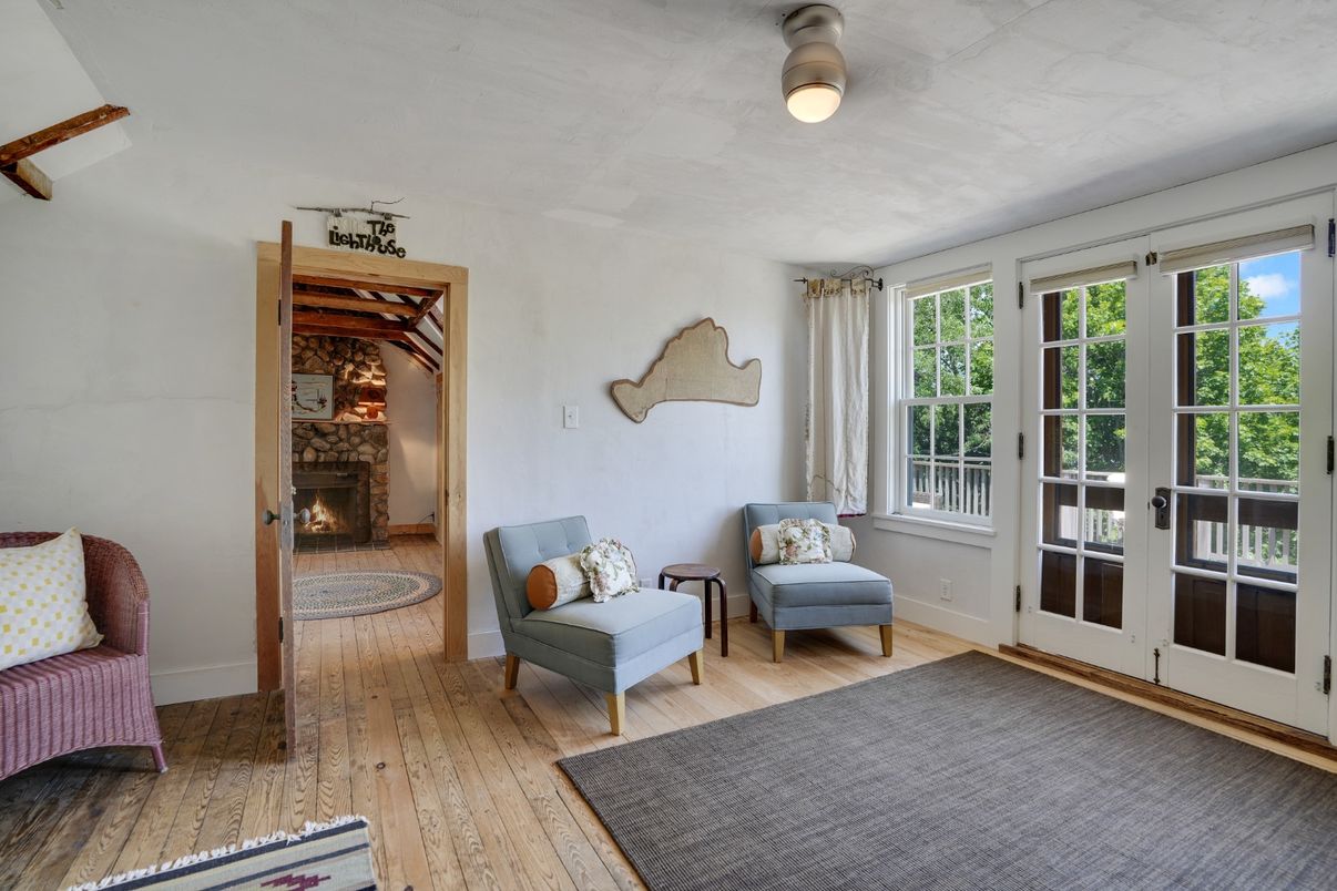 Fireplace, Interior, Wood Texture Flooring