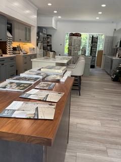 Dining room, Interior, Kitchen, Recessed Lighting, Wood Texture Flooring