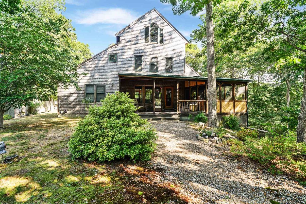 Backyard, Exterior, Facade, Log Home