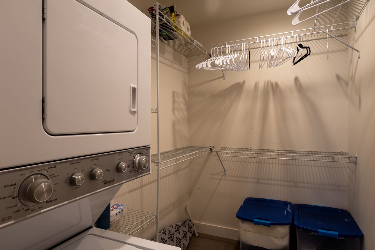 Interior, Utility Closets, Washer