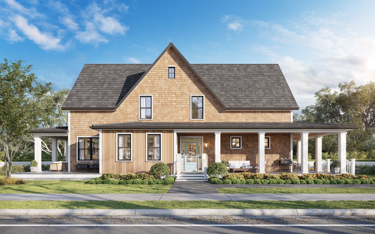 Exterior, Facade, Farmhouse