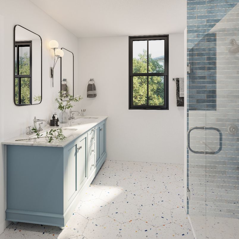Bathroom, Dual Sink Vanities, Interior