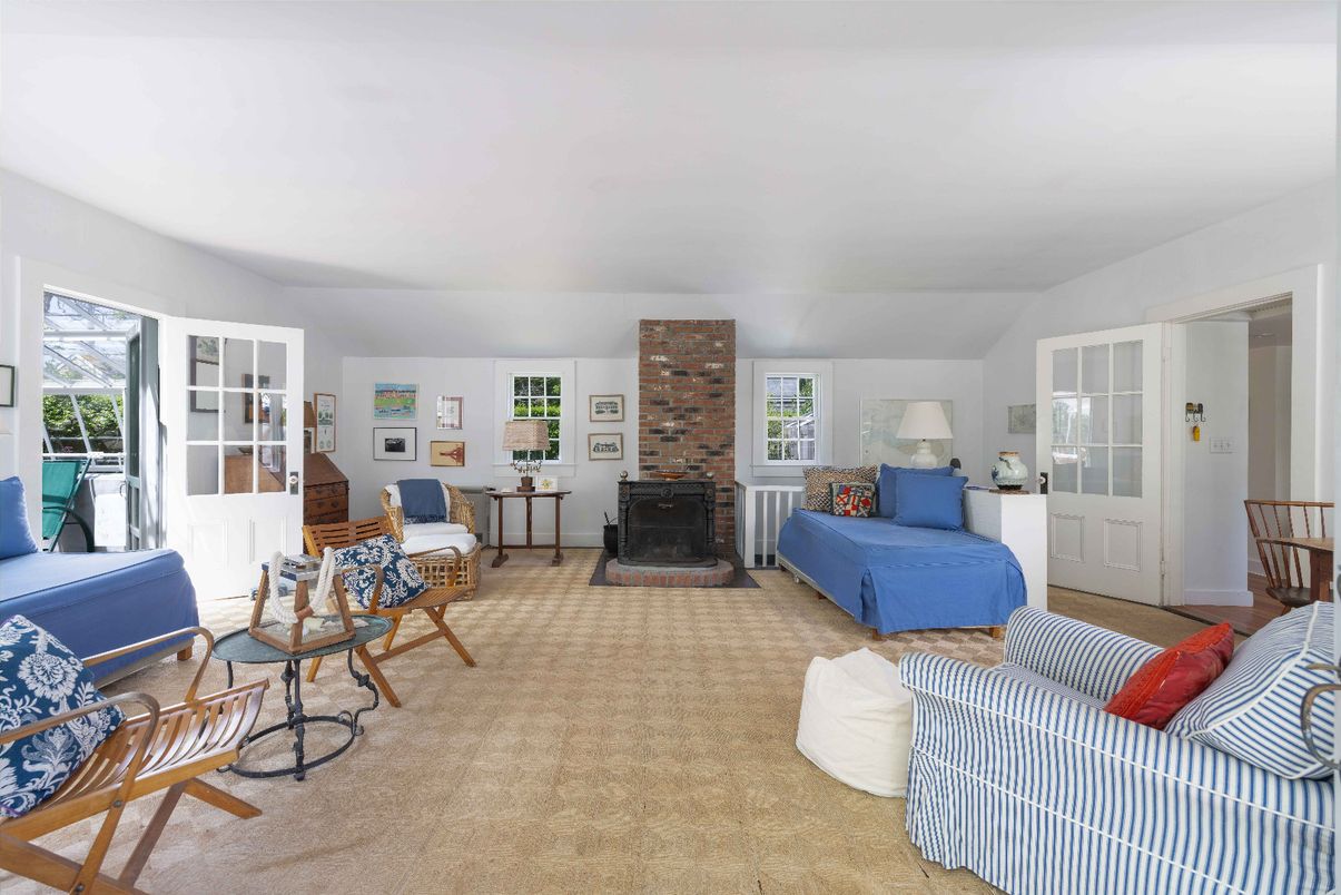 Fireplace, Interior, Living room, Stone Walls
