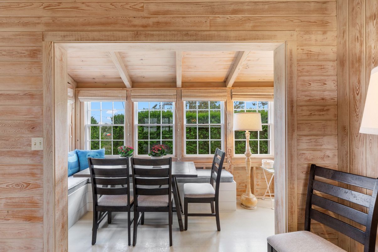 Dining room, Interior, Wooden Ceilings, Wooden Walls
