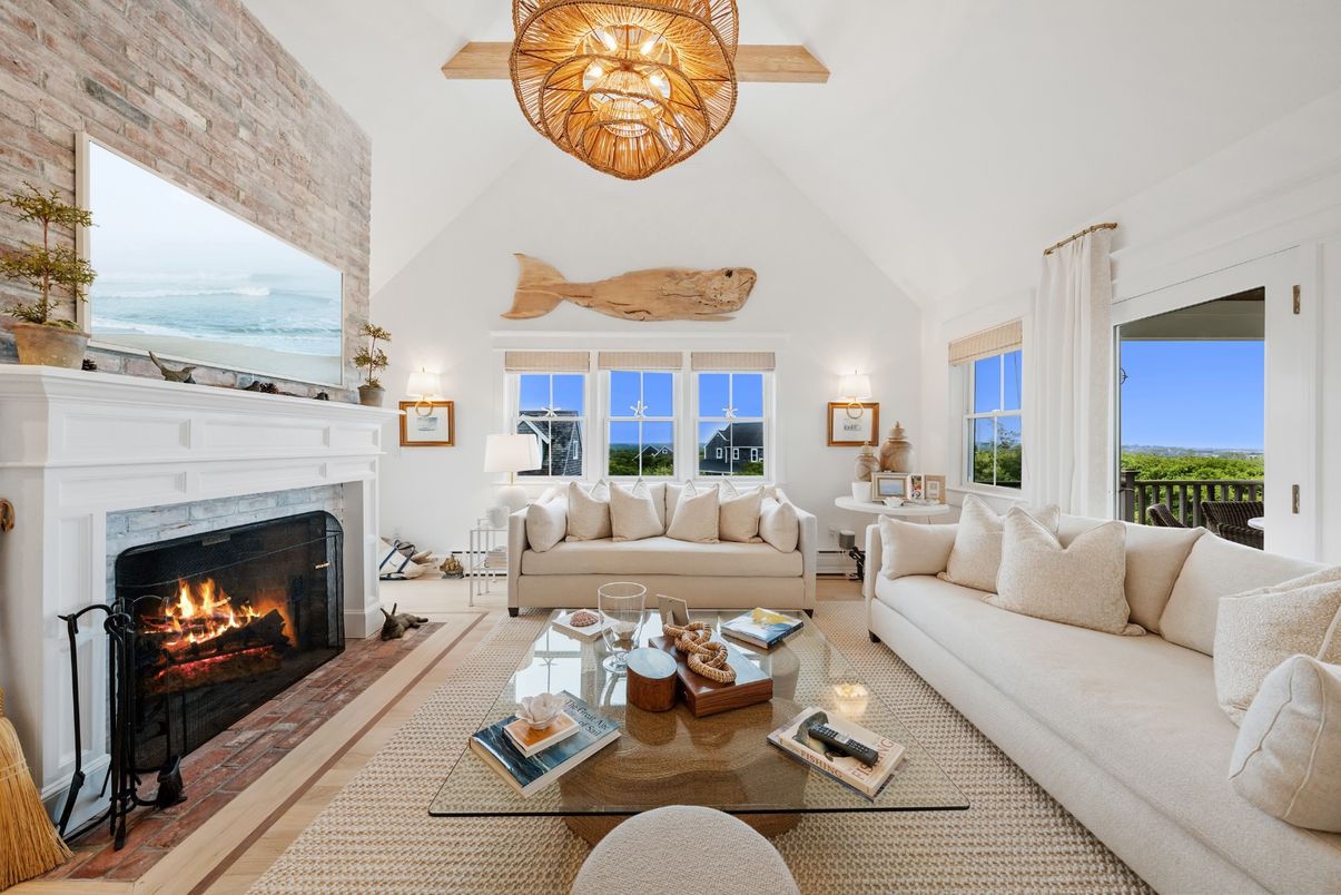Fireplace, Interior, Living room, Water, Wood Texture Flooring