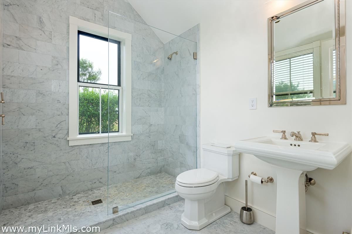 Bathroom, Glass Shower, Interior, Marble, Marble Walls