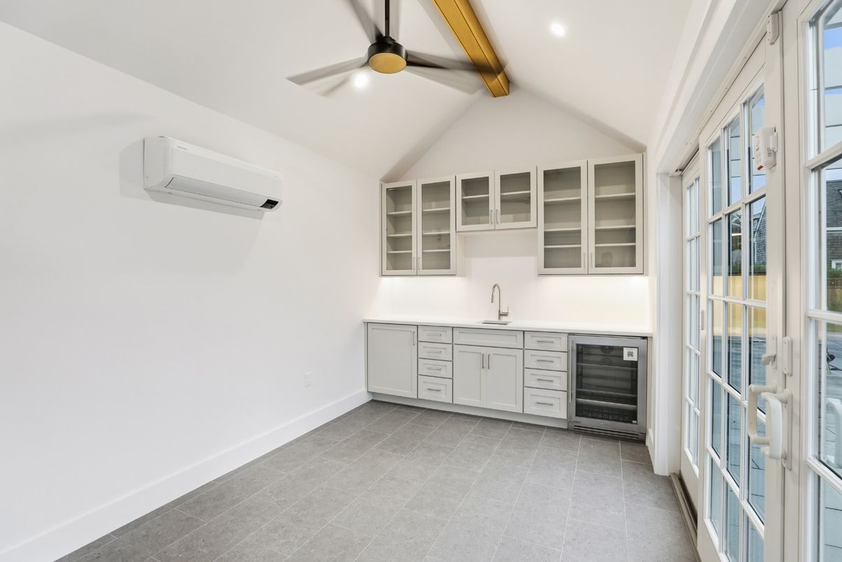 Interior, Recessed Lighting, Wooden Beams