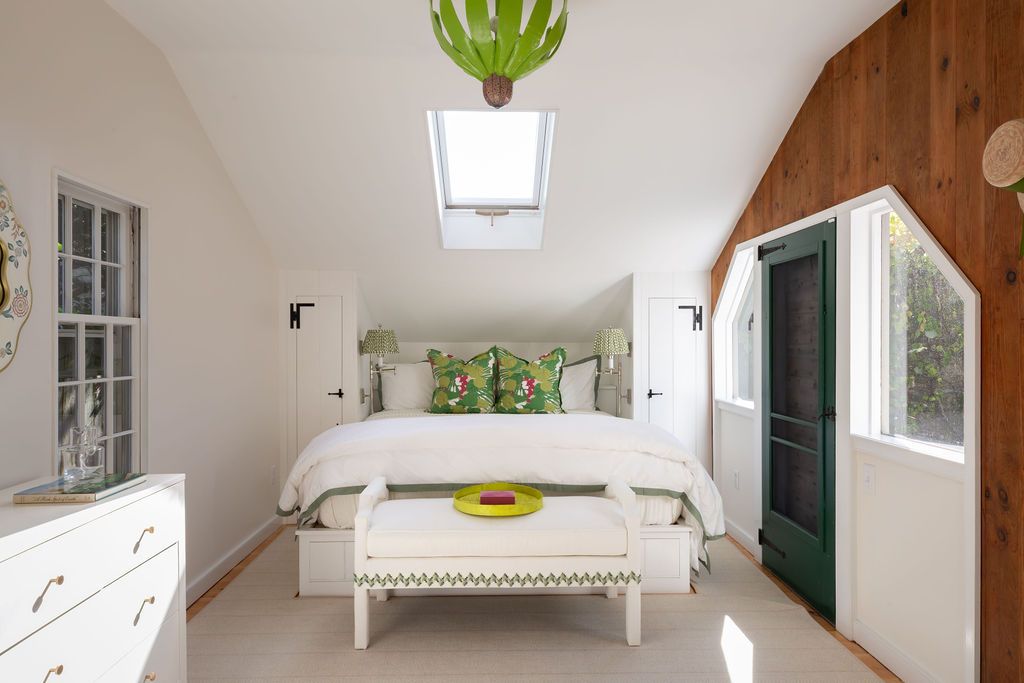 Bedroom, Interior, Wood Texture Flooring, Wooden Walls