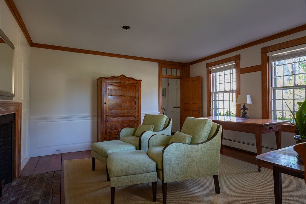 Fireplace, Interior, Wood Texture Flooring