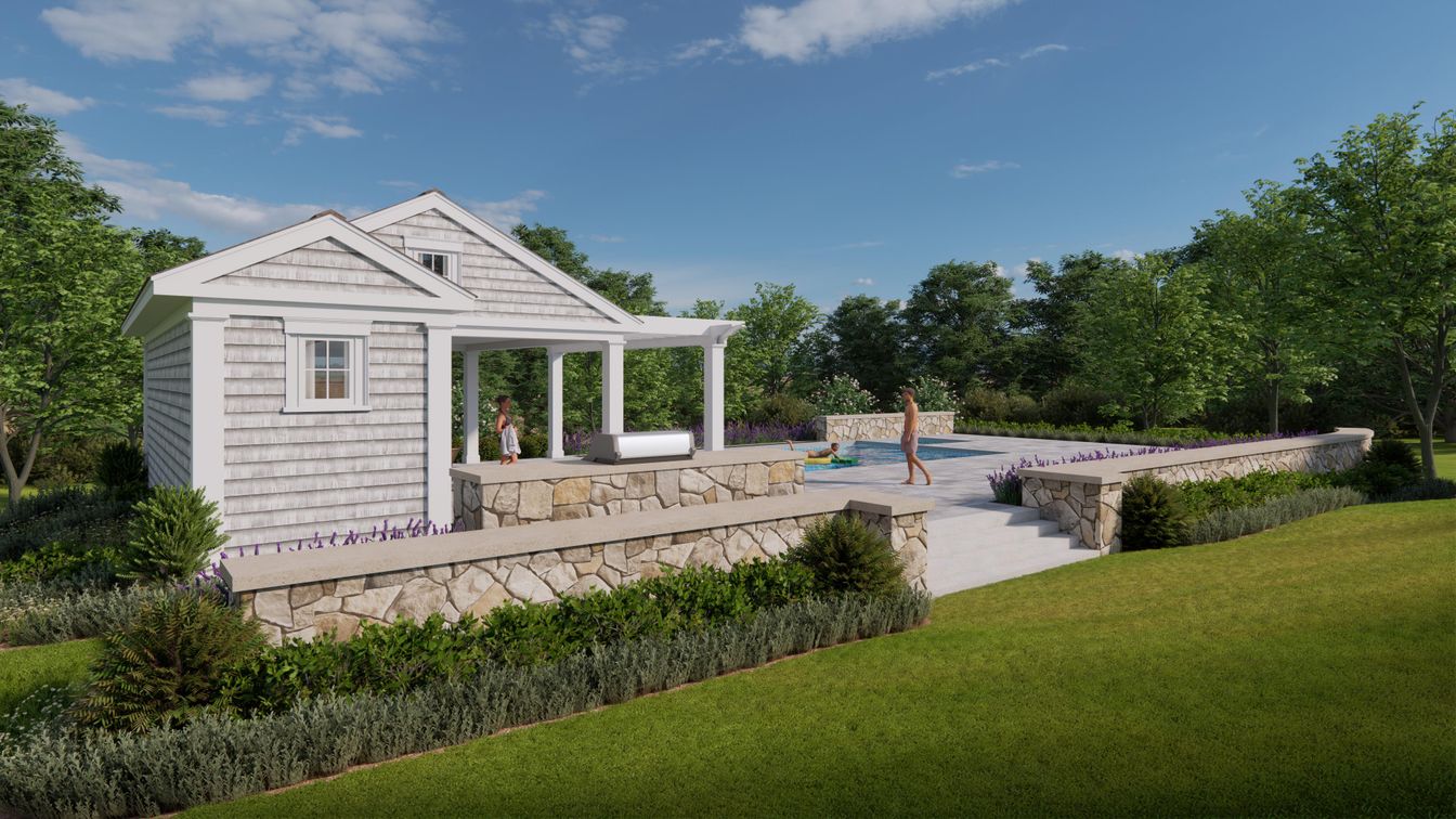 Backyard, Exterior, Pool