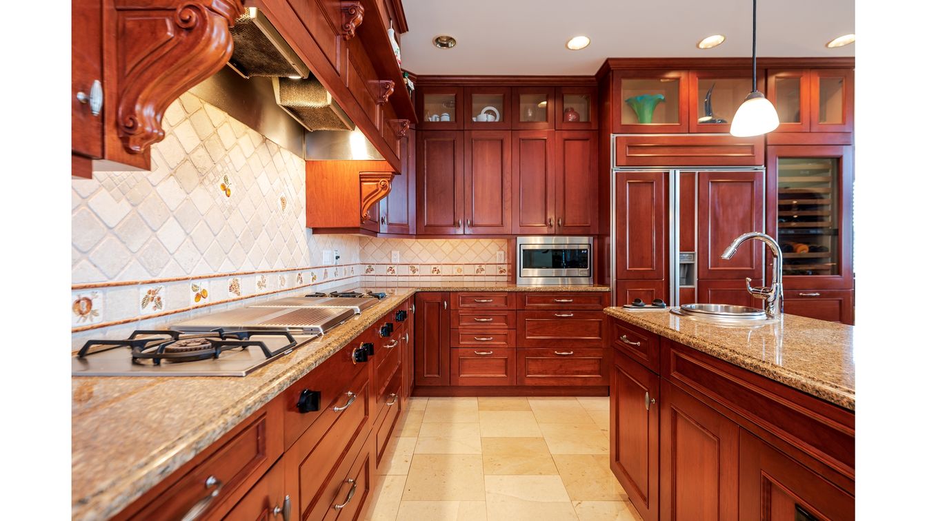 Interior, Kitchen, Pendant Lights, Recessed Lighting